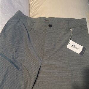 Bass Pro Shops Gray Flat Front Men Shorts